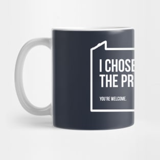 I Chose the President - Pennsylvania - Battleground Mug